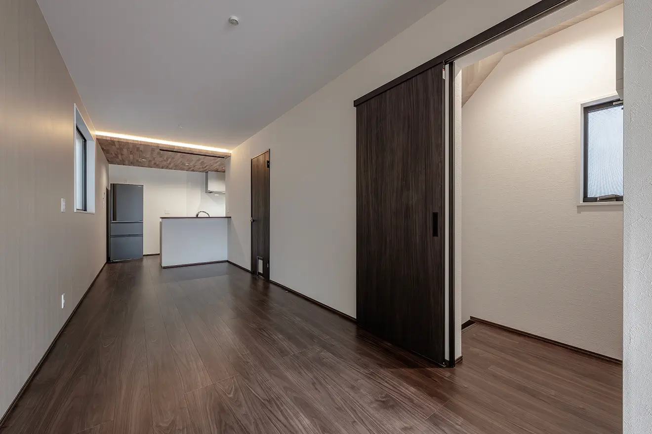 東大阪市の新築注文住宅　LDK｜7ARC施工事例