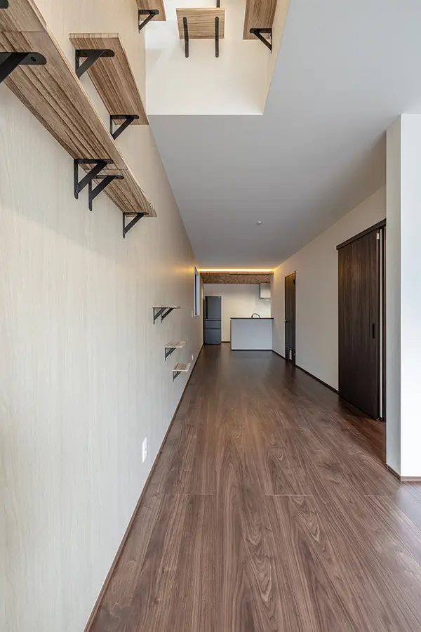 東大阪市の新築注文住宅　LDK｜7ARC施工事例