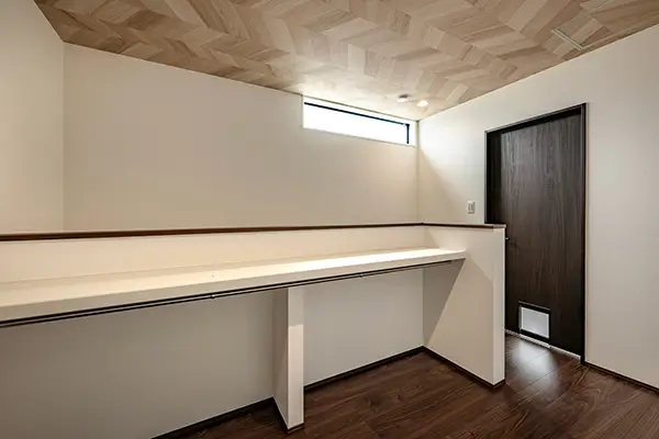 東大阪市の新築注文住宅　ウォークインクローゼット｜7ARC施工事例
