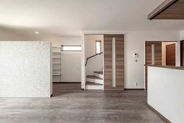 東大阪市の新築注文住宅　LDK｜7ARC施工事例