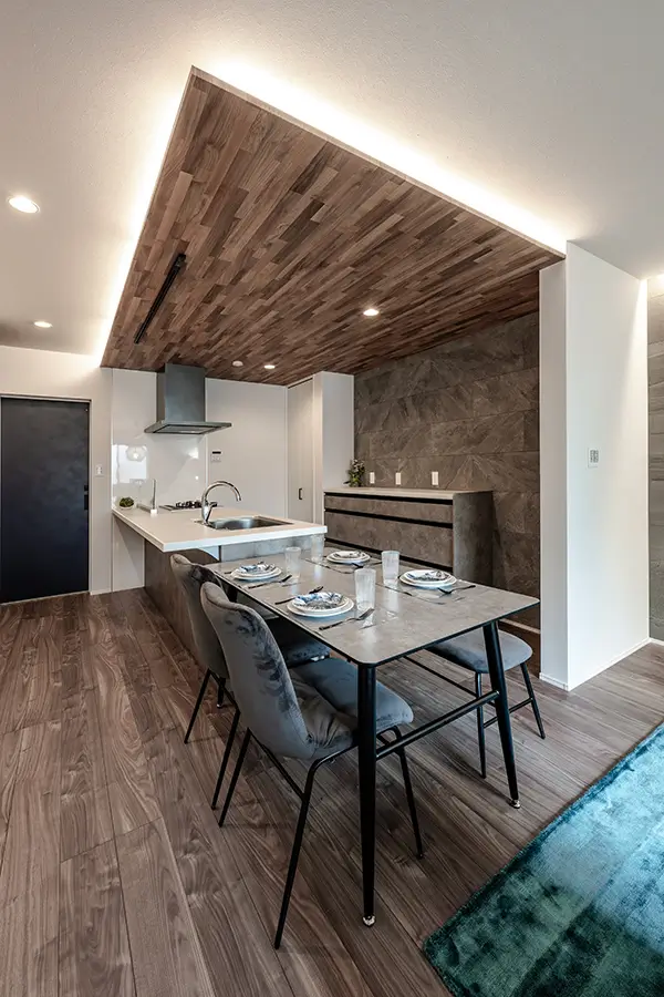 大阪市港区の新築注文住宅　LDK｜7ARC施工事例