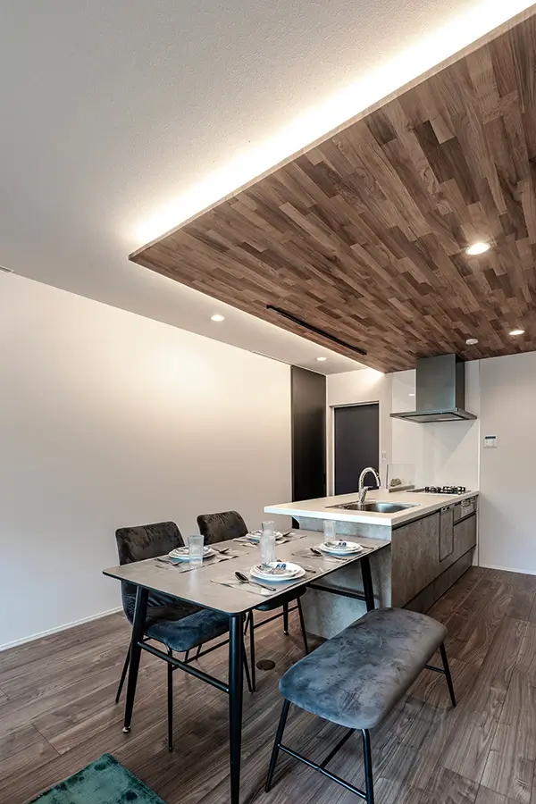 大阪市港区の新築注文住宅　LDK｜7ARC施工事例