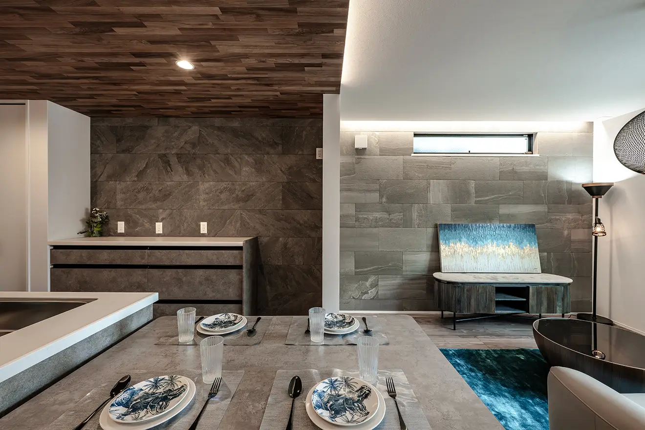 大阪市港区の新築注文住宅　LDK｜7ARC施工事例