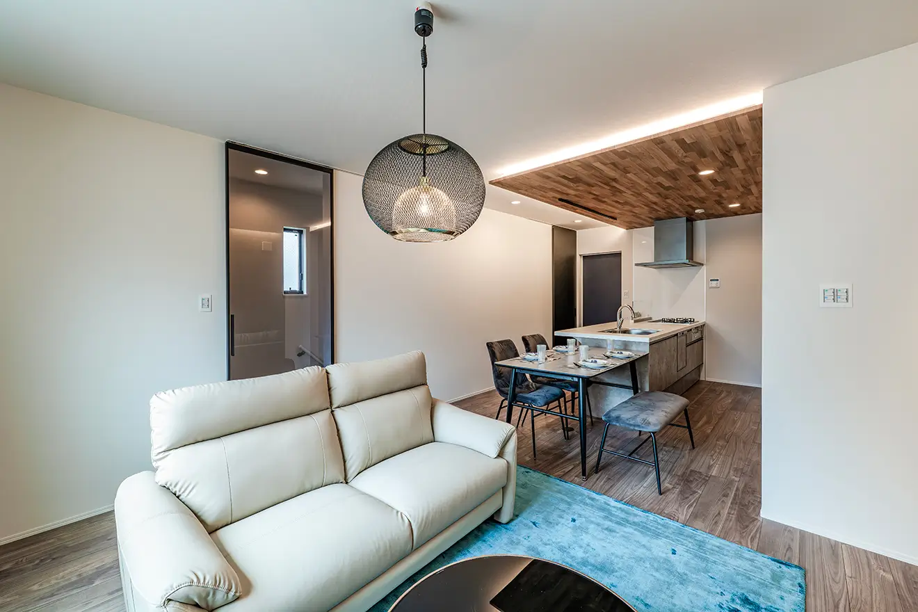 大阪市港区の新築注文住宅　LDK｜7ARC施工事例