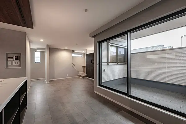 八尾市の新築注文住宅　LDK｜7ARC施工事例