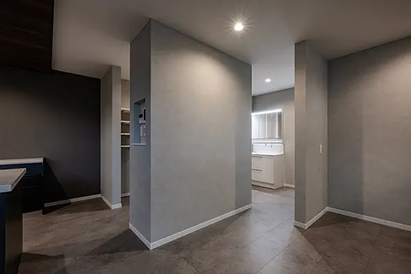 八尾市の新築注文住宅　LDK｜7ARC施工事例