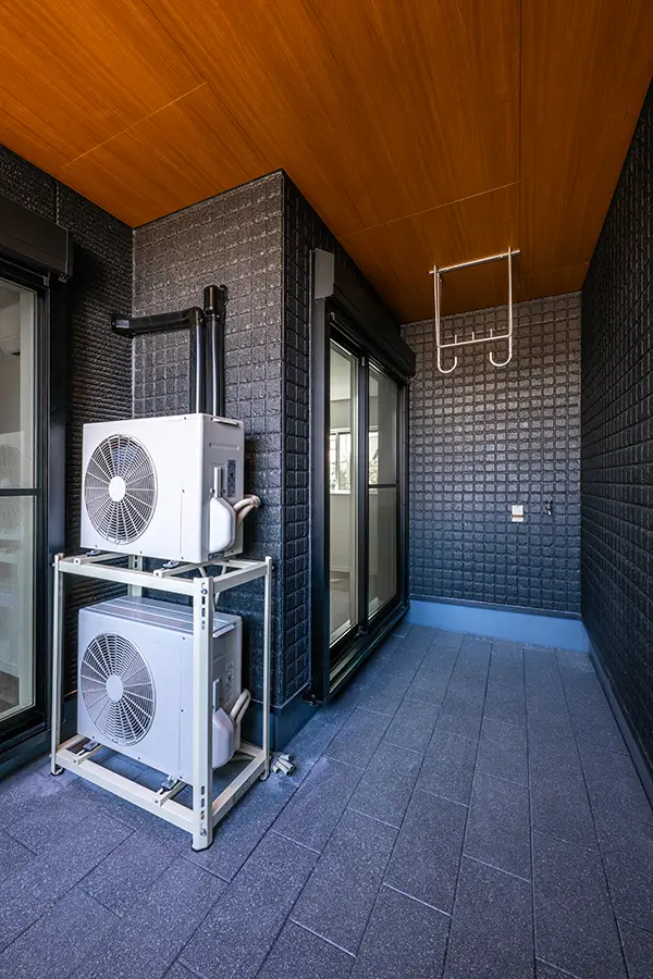 東大阪市の新築注文住宅　バルコニー｜7ARC施工事例