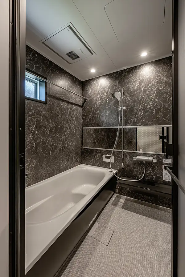 東大阪市の新築注文住宅　浴室｜7ARC施工事例