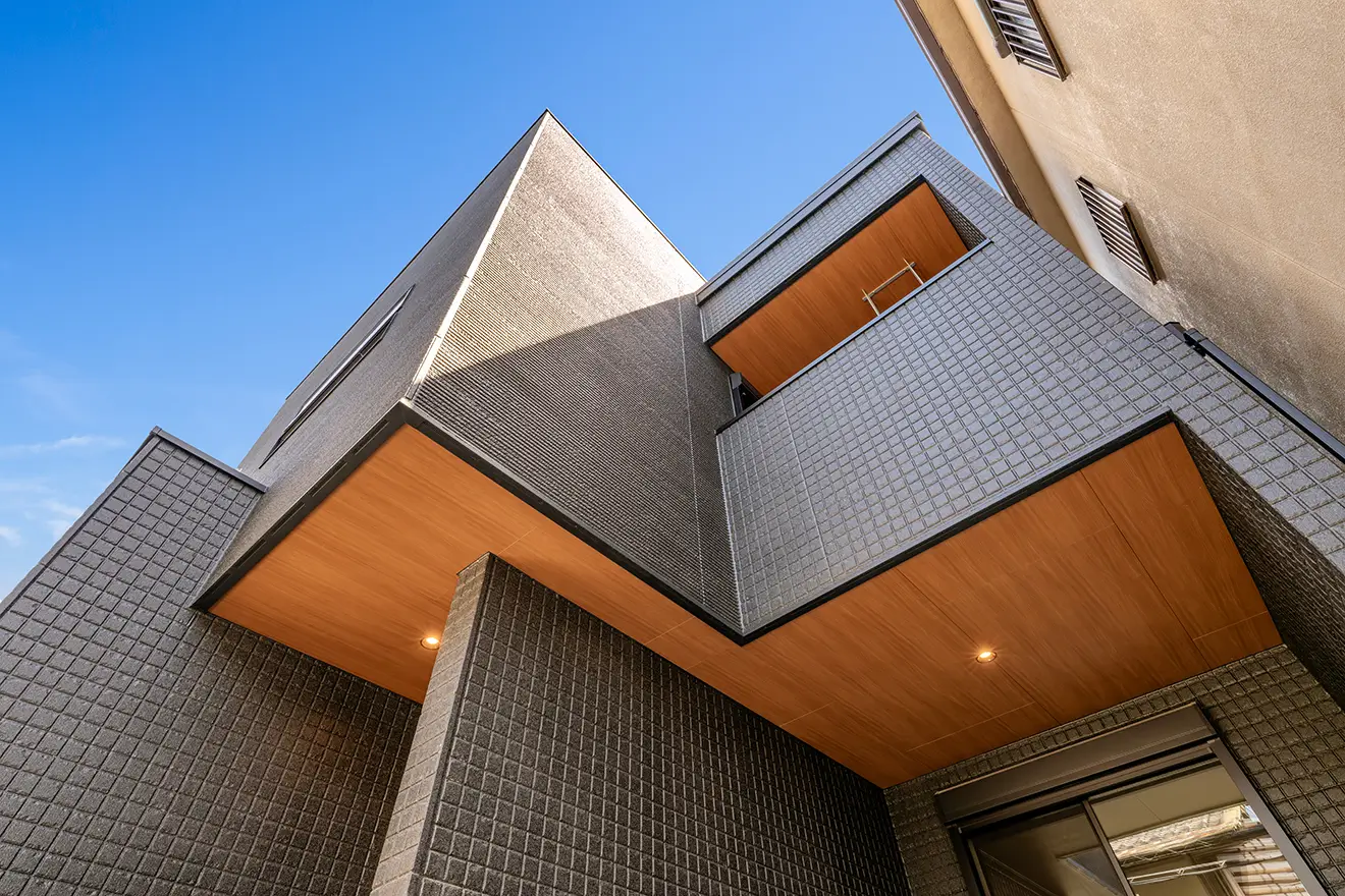 東大阪市の新築注文住宅　外観｜7ARC施工事例