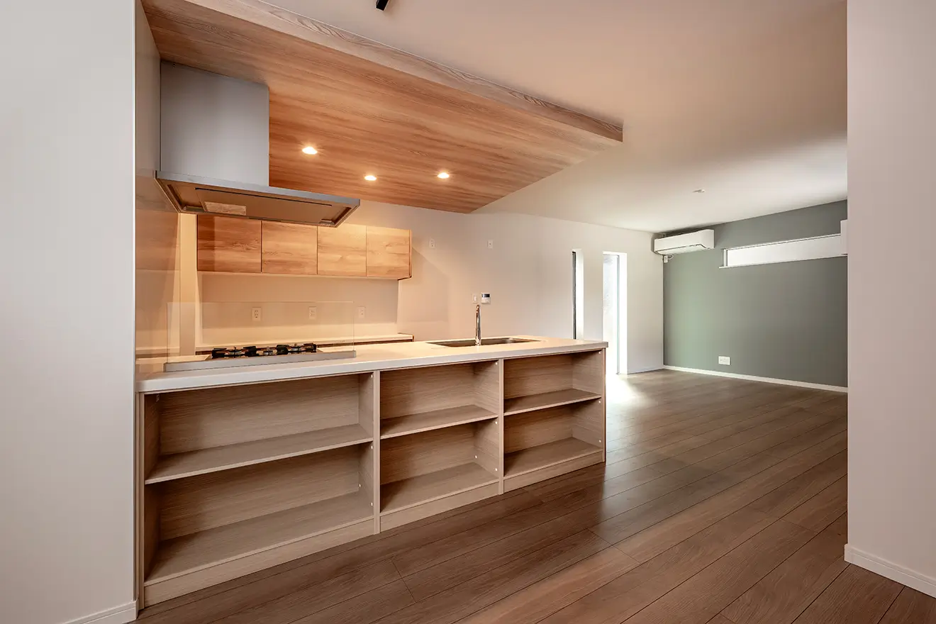 東大阪市の新築注文住宅　キッチン｜7ARC施工事例