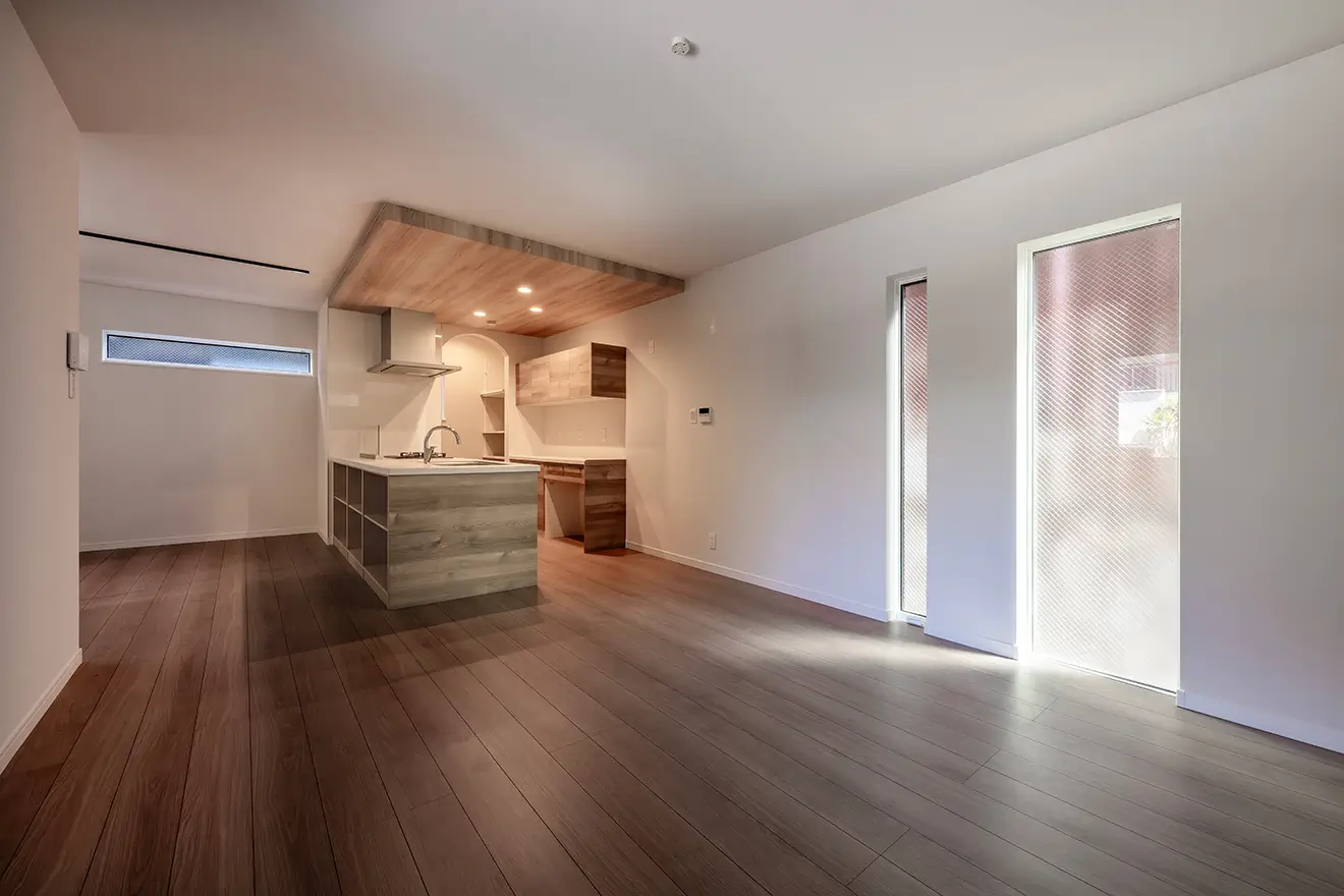 東大阪市の新築注文住宅　LDK｜7ARC施工事例