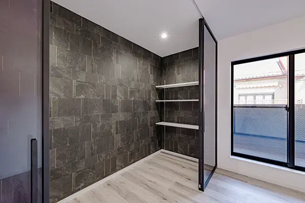 東大阪市の新築注文住宅　クローゼット｜7ARC施工事例