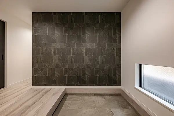 東大阪市の新築注文住宅　玄関｜7ARC施工事例