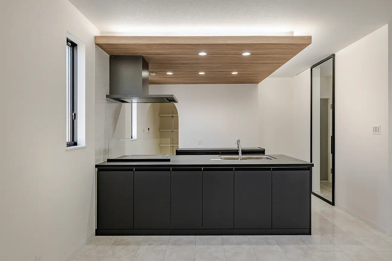 東大阪市の新築注文住宅　LDK｜7ARC施工事例