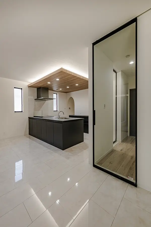 東大阪市の新築注文住宅　LDK｜7ARC施工事例