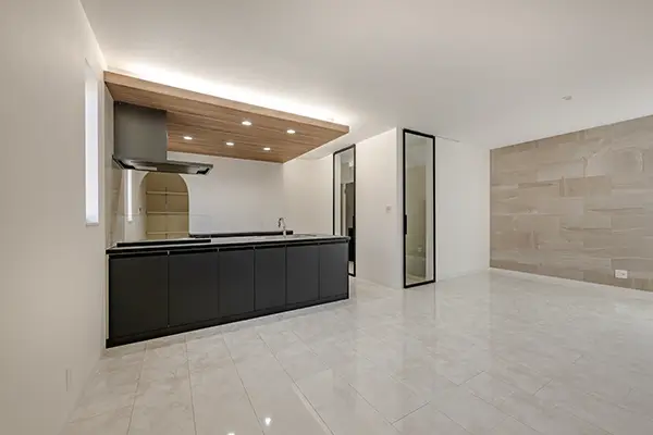 東大阪市の新築注文住宅　LDK｜7ARC施工事例