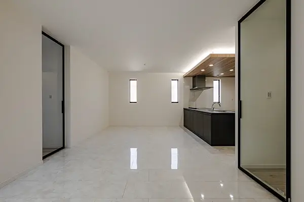 東大阪市の新築注文住宅　LDK｜7ARC施工事例