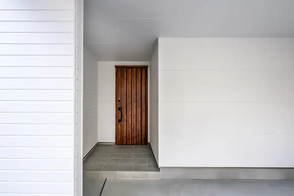 東大阪市の新築注文住宅　玄関｜7ARC（セブンアーク）施工事例