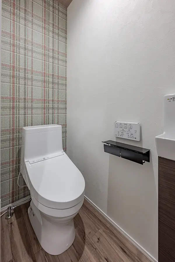 東大阪市の新築注文住宅　トイレ｜7ARC（セブンアーク）施工事例