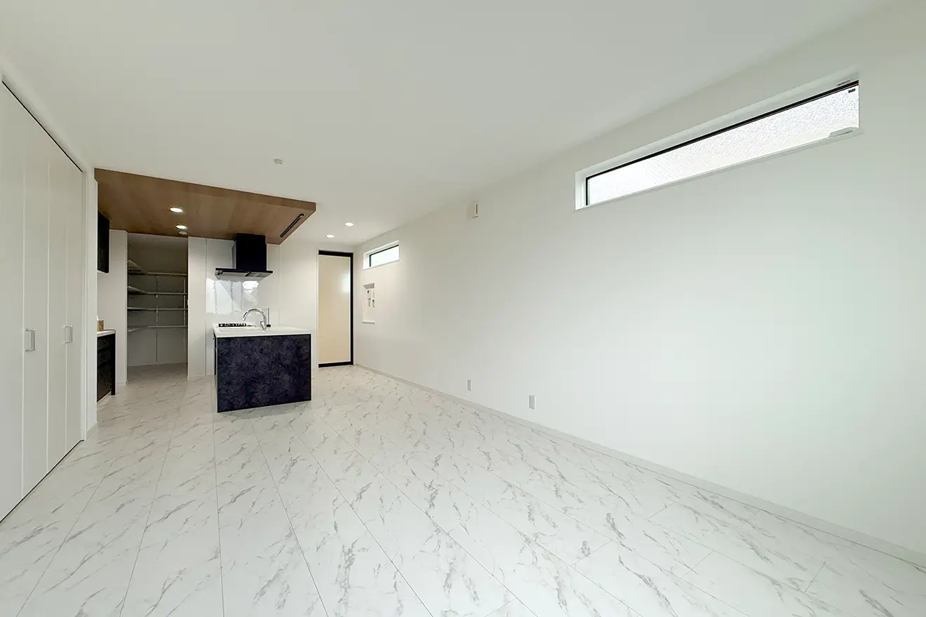 堺市北区の新築注文住宅　LDK｜7ARC（セブンアーク）施工事例