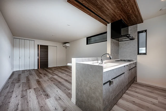 大阪市東住吉区田辺の注文住宅 施工事例｜7ARC新築施工事例